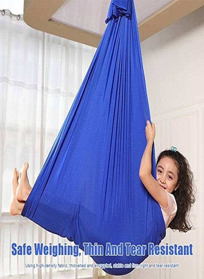 The Yogis أرجوحة يوغي العلاجية الداخلية للأطفال والمراهقين ذوي الاحتياجات الخاصة، أرجوحة احتضان مثالية للتوحد، واضطراب فرط الحركة ونقص الانتباه، ومتلازمة أسبرجر، واضطراب التكامل الحسي. - Image 2